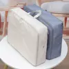 Space Saving Self Compression Organizer with Zipper Comforter Storage Bag Blanket Storage Bags for Comforters Blankets Bedding 4