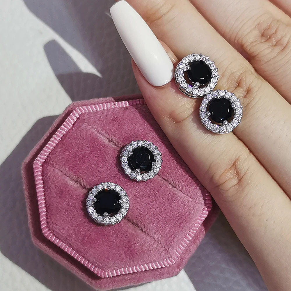 2022 Fashion Trendy Butterfly Silver Color Korean Stud Earring for Women Wedding Cute Gothic Drop Earing Party Gift Wholesale Z5