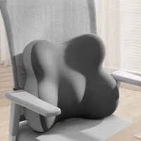 Memory Sponge Waist Pillow Lumbar Orthopedic Pillow Office Chair Backrest Chiropractic Pillows Ergonomic Lumbar Support Pad 2