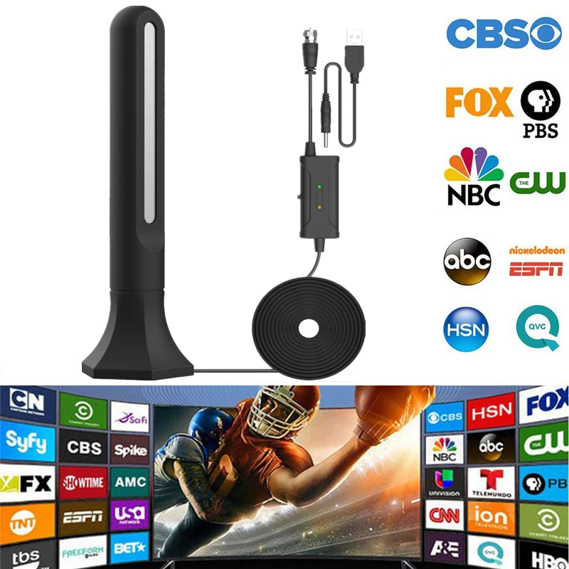 Bingfu Antena Radio DAB F Interior 75Oh Antena Telescópica TV Acho Y