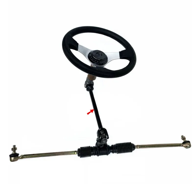 ALWAYSME Steering Pinion U Joint For Go Karts Steering Wheel