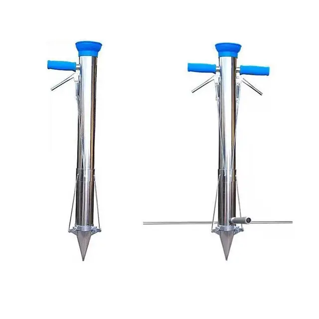 Új Gyors Vetőmag Rozsdamentes Acél Kézi Ültetvényes Palántát Átültető Eszköz Vetőgép Zöldség Ültetési Kerti Kézikönyv - Image 6