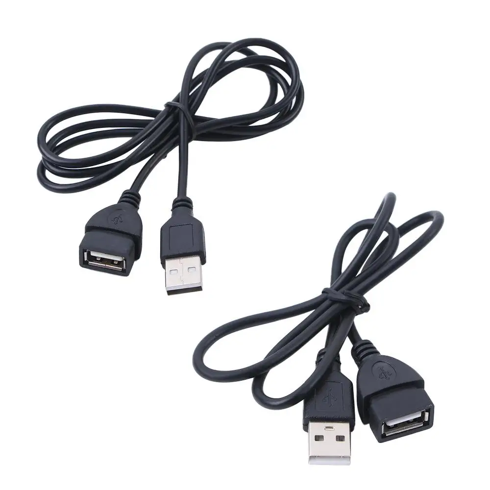 

0.6m/1m Wire Data Sync Adapter Male to Female USB Extension Cable USB 2.0 Extender Cord USB 2.0 Cable Data Transmission Line