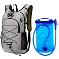Grey and 1L water