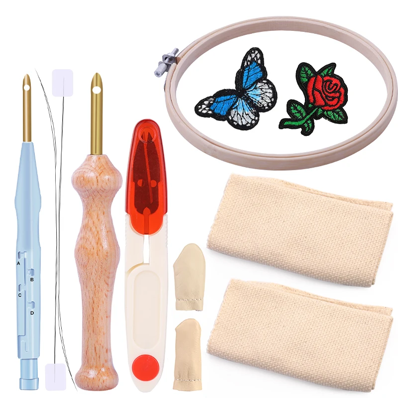 Practical Plastic DIY Crafts Magic Embroidery Pen Set DIY Hand