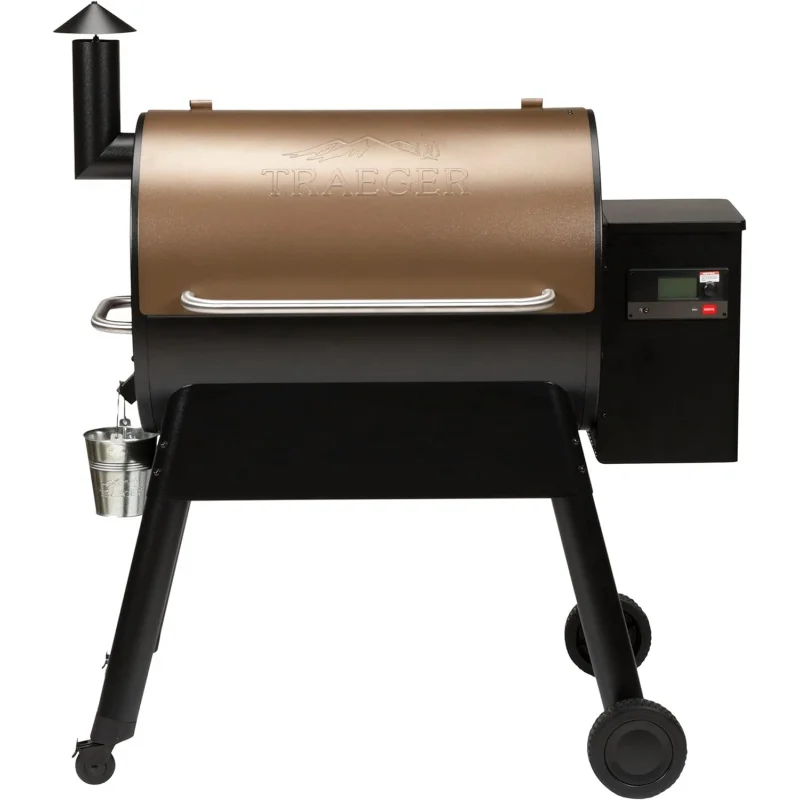 

Traeger Grills Pro 780 Electric Wood Pellet Grill and Smoker with WiFi and App Connectivity, Bronze