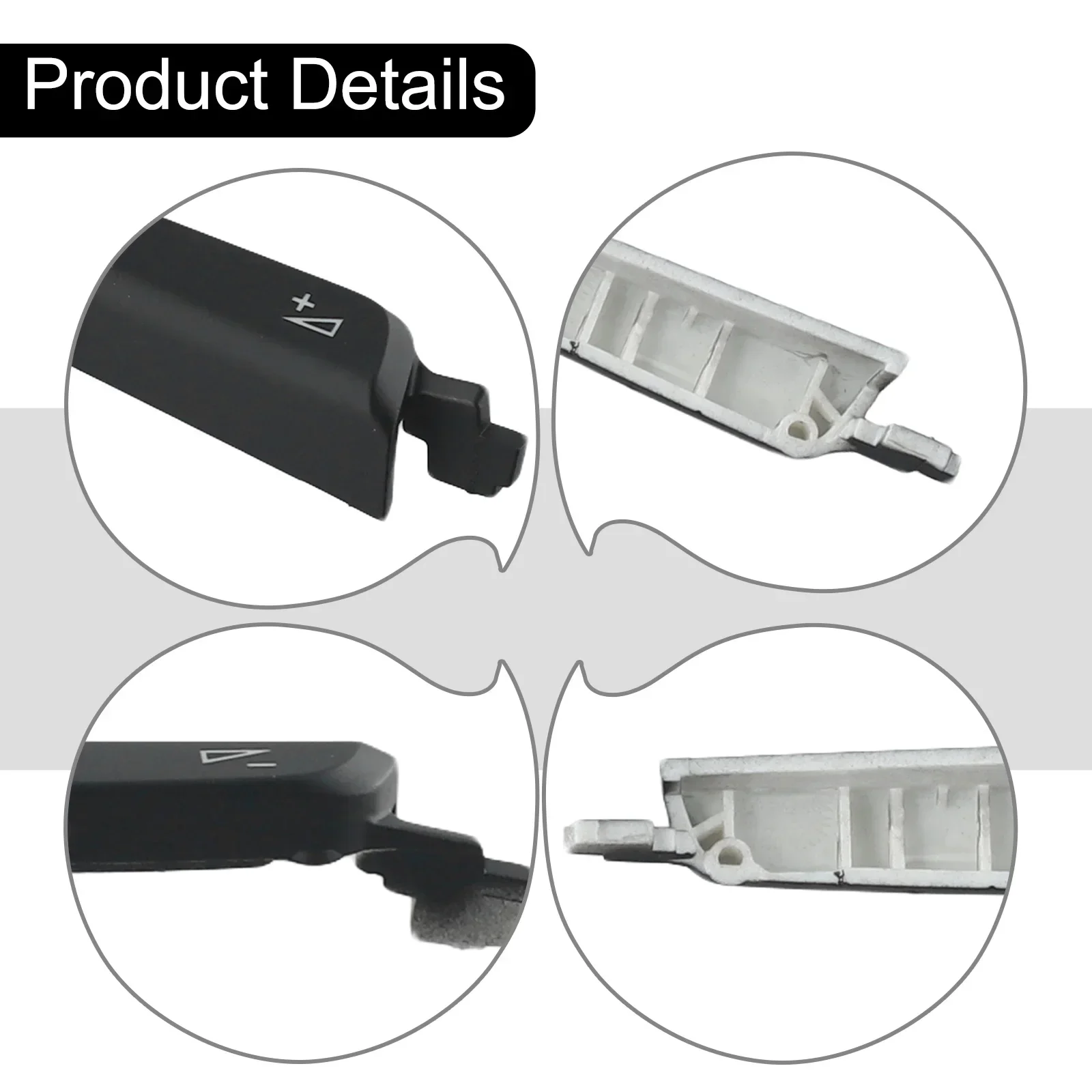 Switch Button Cover Excellent Replacement Steering Wheel Volume Switch Button For Golf 7 75 For GTD R GTS 20