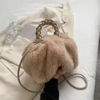 Sac à main citrouille mignon pour fille, sac à bandoulière nuage, Design de Niche, nouvelle mode automne et hiver 2025 3
