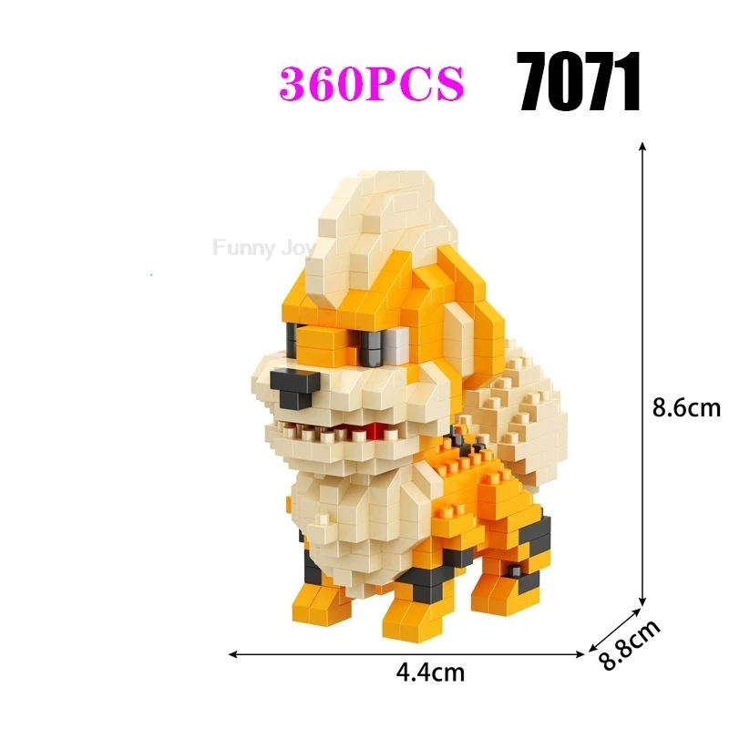 Lustige Pokemon-Bausteine Anime Picachu Charizard Puppe Blastoise Bulbasaur Gengar Pokémon-Bausteine Spielzeug als Geschenk für Kinder – Detail 8