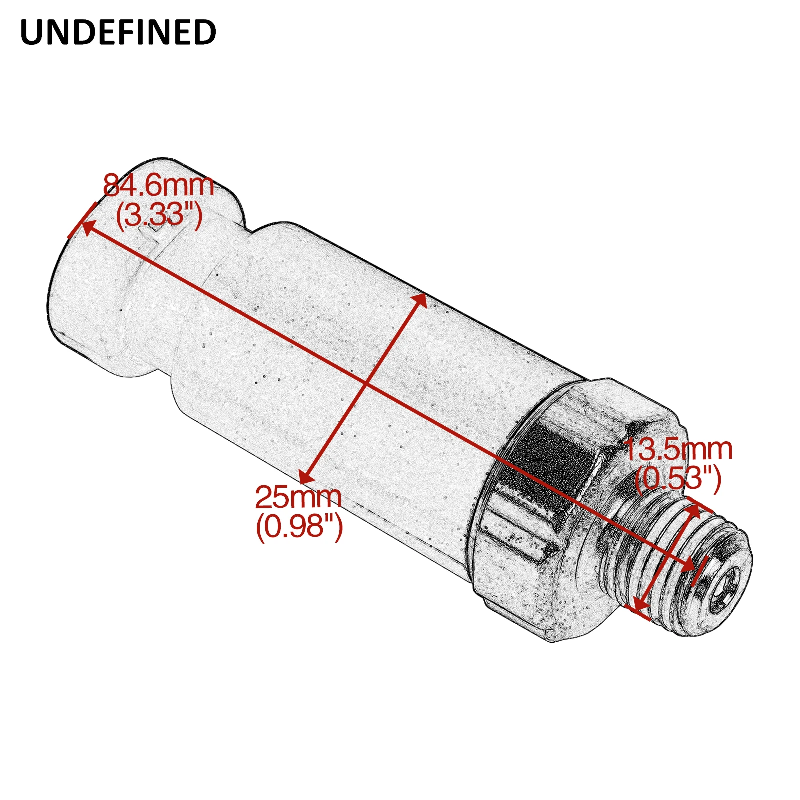 MDEOOSKY Engine Oil Pressure Sensor Switch Replacement For Harley Davidson FLHTC FLHX FLHTK FLHTRU FLTRX,74438-99 32-1396