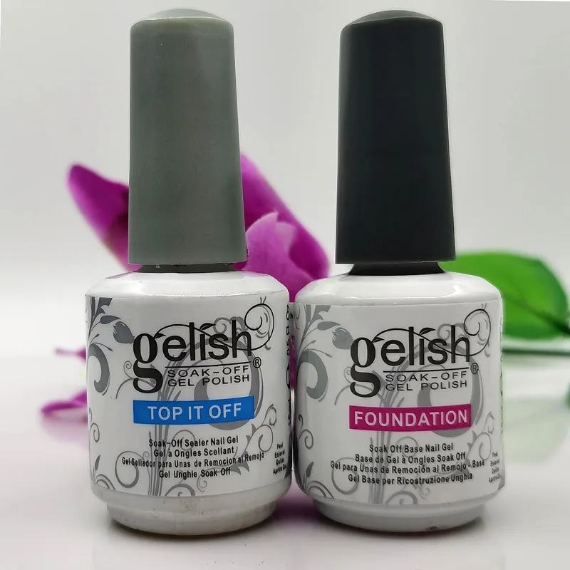 NoCleanse Gelish 매트 탑베이스 코트, 15ML, 세미 퍼머넌트 스터쳐 파운파이션, 바니시, 티몬