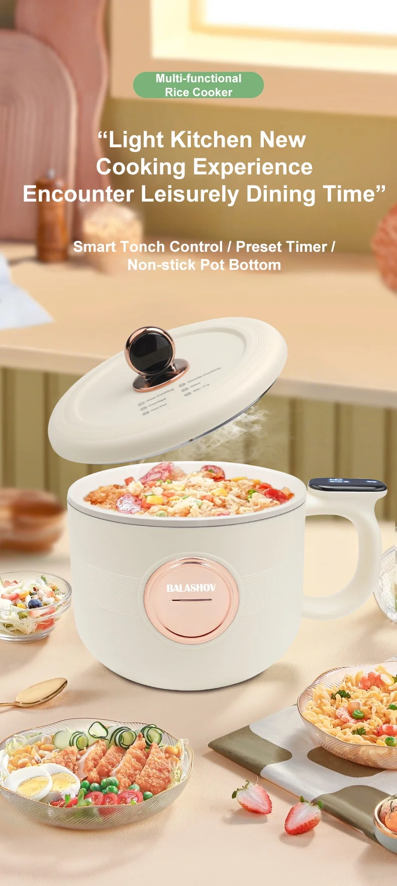 1.5L Mini Cooker Electric Rice Cooker Multifunction Cooking Machine Non-Stick Hot Pot Steamed Rice Pot For Home Kitchen 220V 2 küchexyz.de Sf76449c24f1b42e08825ef4744c28860A küchexyz.de Best Price | Fast Delivery |Quality Product 1.5L Mini Cooker Electric Rice Cooker Multifunction Cooking Machine Non-Stick Hot Pot Steamed Rice Pot For Home Kitchen 220V