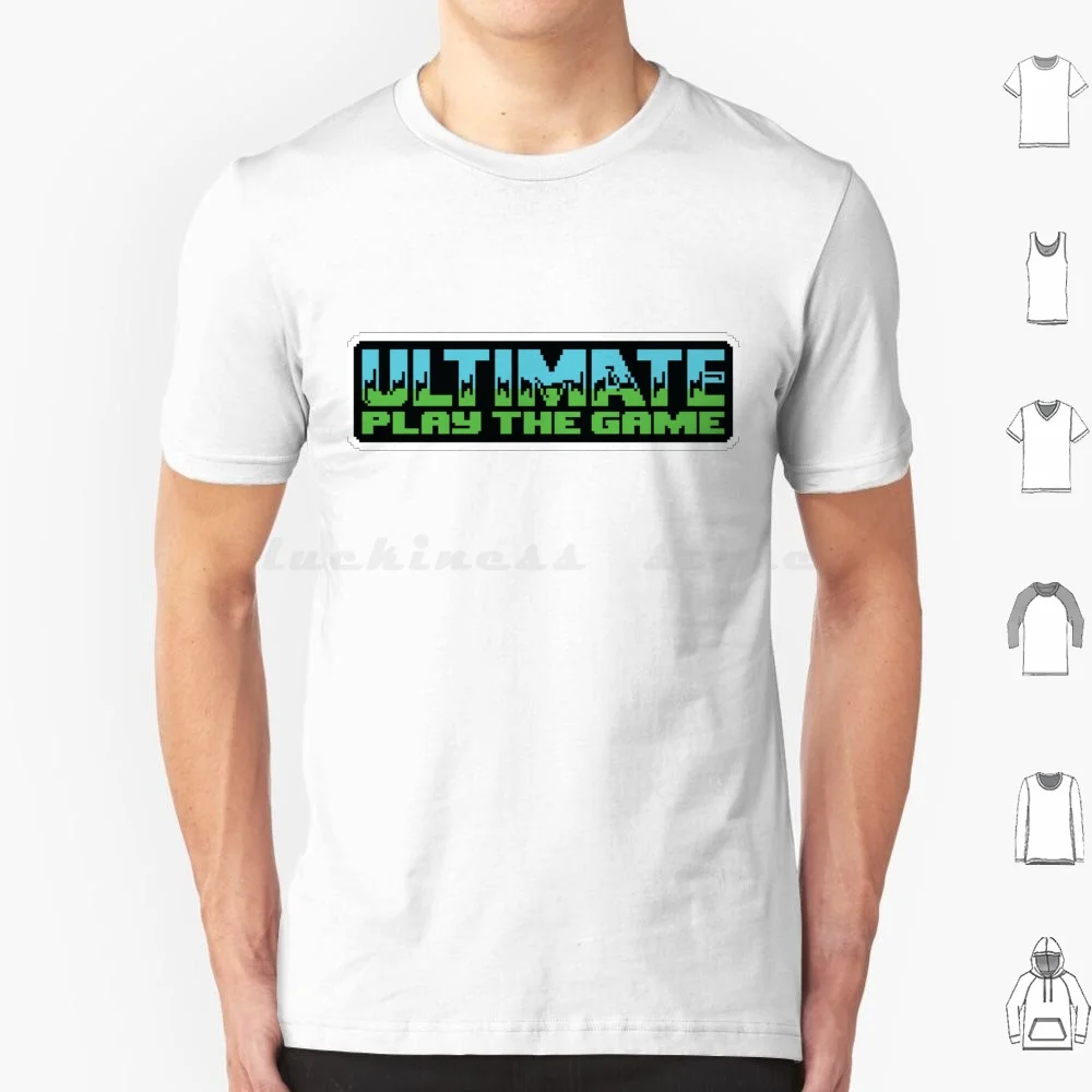 トップス Utility Game Shirts Ultimate-Play The Game T Shirt Big Size 100% Cotton 80s