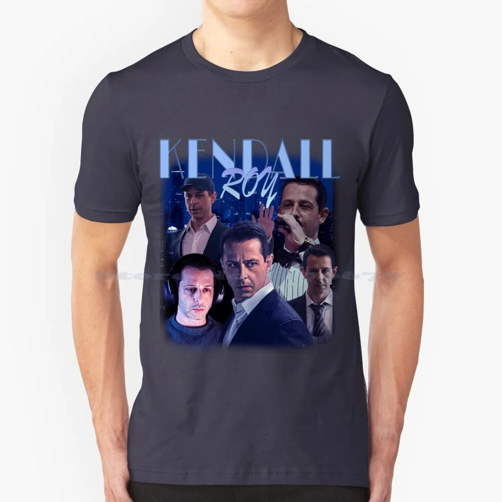 Kendall Roy T Shirt 100% Cotone T-Shirt Rettility Kendall Roy Logan Roy Cousin Paul Hirsch Tv Greg The Egg Quote L To The