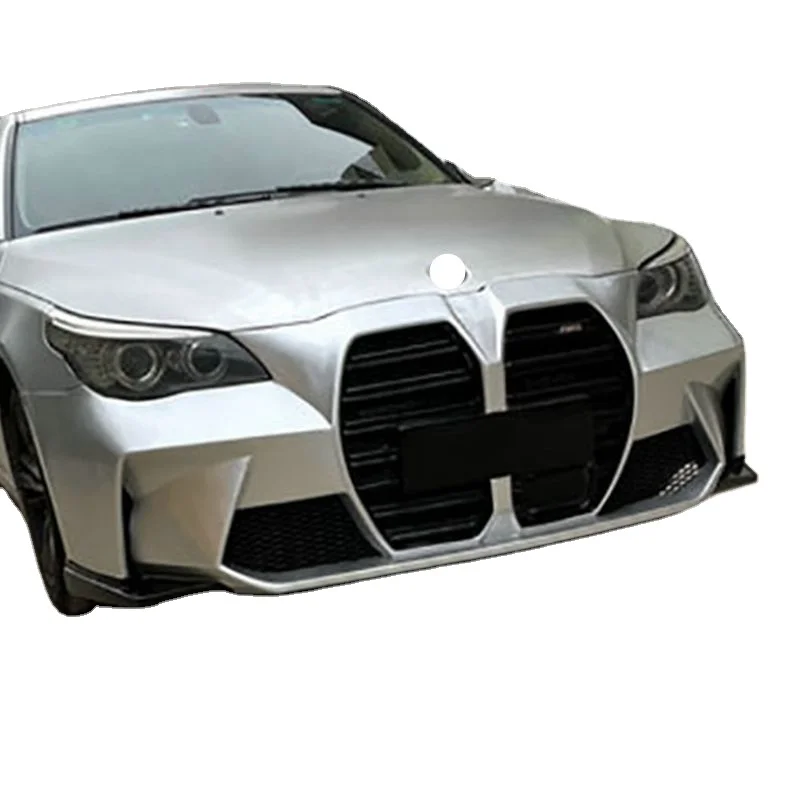 For 5 Series E60 Tuning New M4 Style Front Bumper with Grille for BMW ...