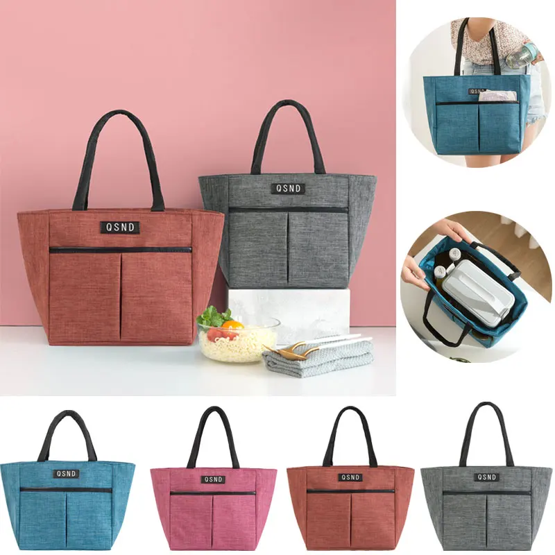 휴대용 단열 식품 보관함 도시락 가방, 2023 패션, 어린이, 여성, 남성, 피크닉, 절연, 방수, 토트