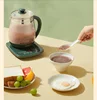 1500ML Electric Kettle Tea Cooking Pot Glass Teapot Home Appliance Automatic Multicooker For Office Home School 6
