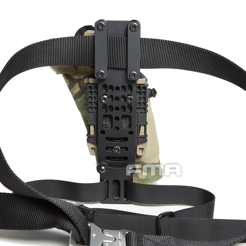 FMA Tactical Belt Drop Modulare Holster-Adapterplatte, Metallplattform mit Bein-Oberschenkel-Gurtband – Detail 5