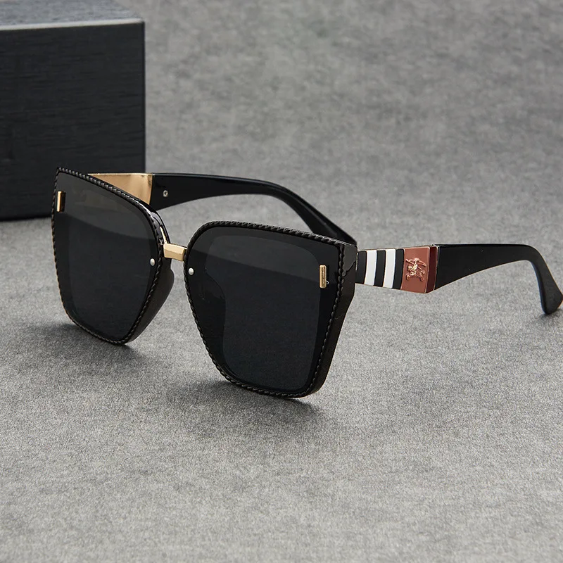 Fashion Square Gradient Mirror Sunglasses Women 2023 Retro Brand Designer Sun Glasses Female Big