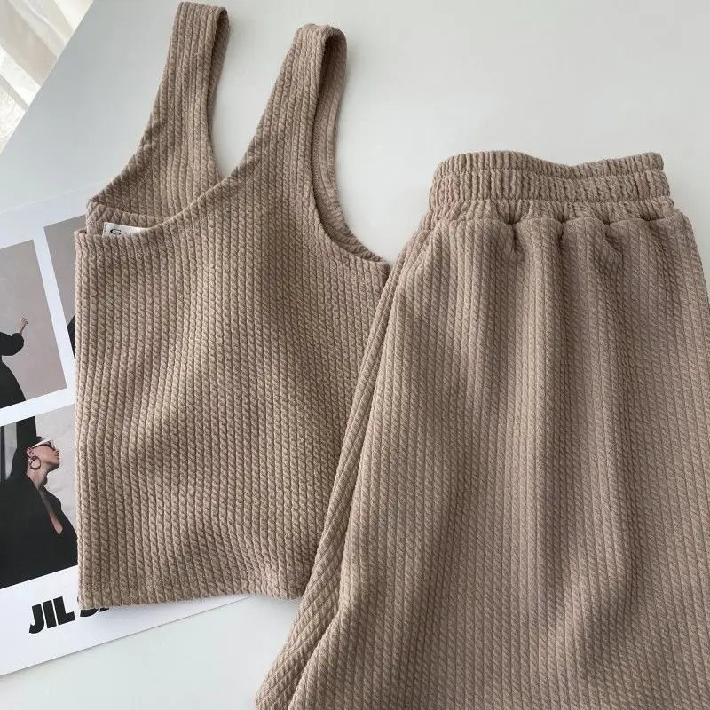 Women Pajamas Summer Home Clothes 2 Piece Set