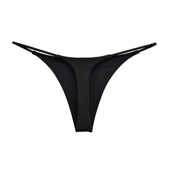 1/2pcs Womens Sexy Lingerie Low Rise Thongs Ultra-Thin Strap Sport Yoga T-Pant Bikini Breathable Seamless Underwear Knickers 1