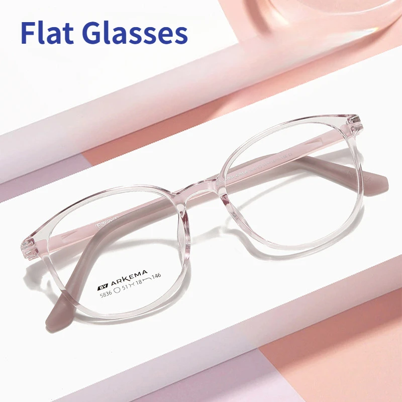 

Плоские очки без градусов Улучшенная оправа для очков TR90 минималистичный готовый продукт в сочетании с декоративными очками