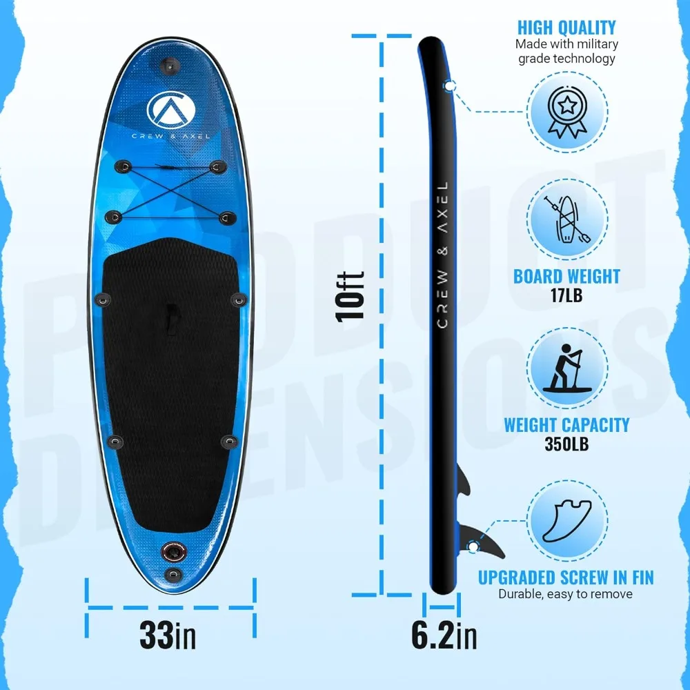 Includes floating paddle and accessories
