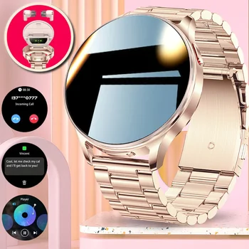 2025 New TWS Smartwatch Earphone 2 In 1 Women Watches with Earbuds Strong Sound Effects Music Lover Waterproof Ladies Smartwatch 1