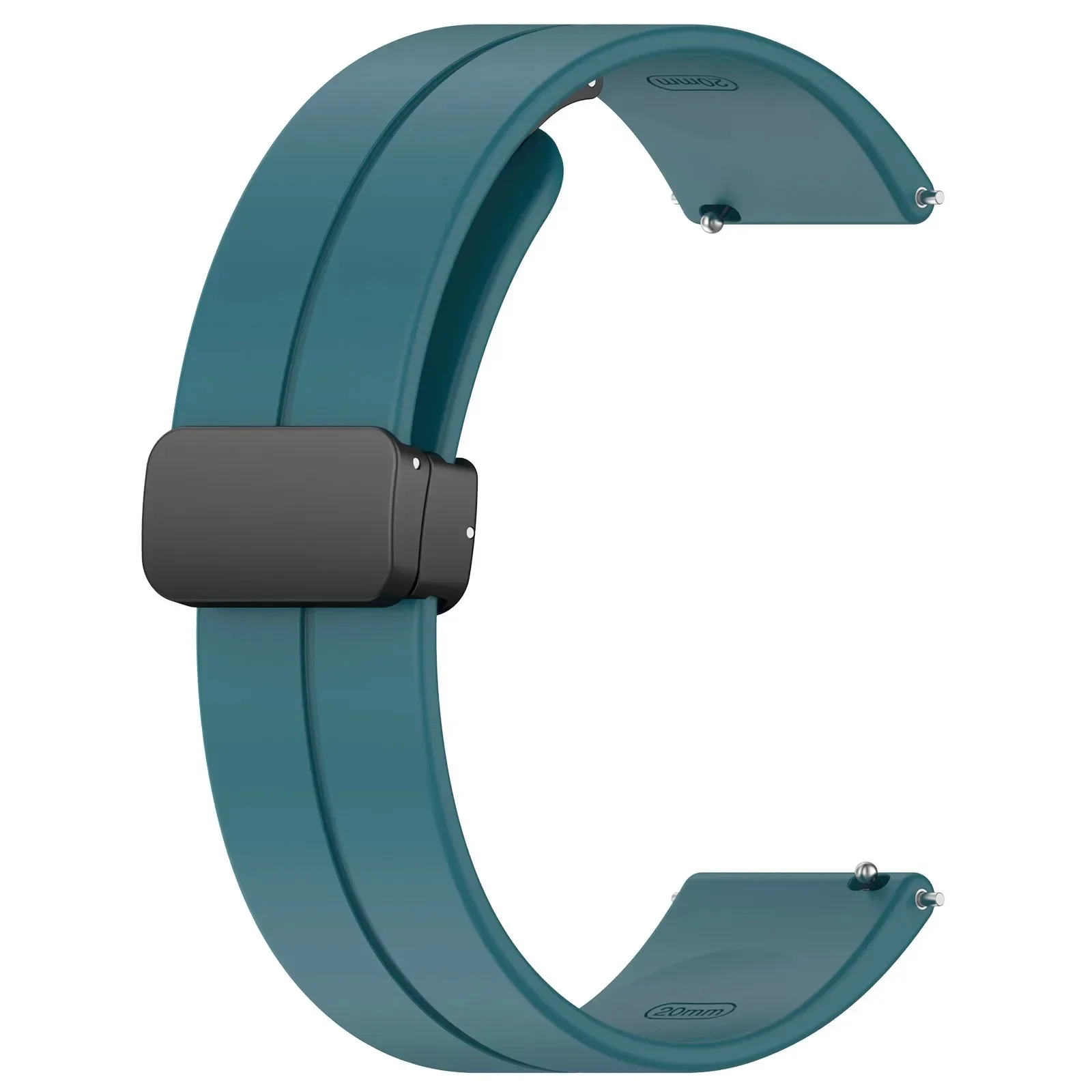 Versatile Silicone Strap with Magnetic Buckle (Multiple Sizes Available)