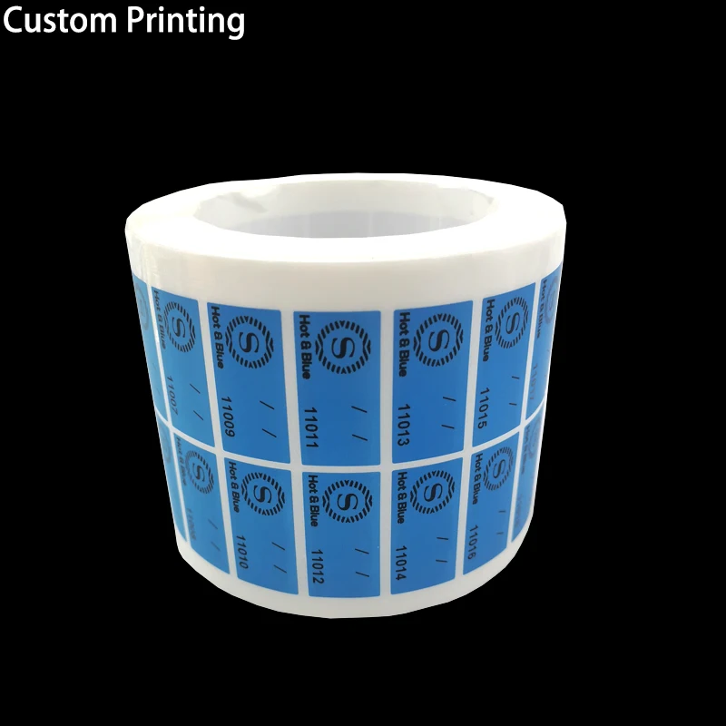 맞춤형 디자인 방수 실버 VOID 라벨 도장, 벗겨내거나 깨진 탬퍼, 명백한 안전 스티커, 1000 개, 40x20mm