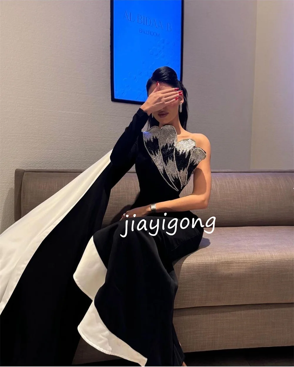 الأحجام المخصصة المتاحة جيرسي الطية نمط ألف خط واح...