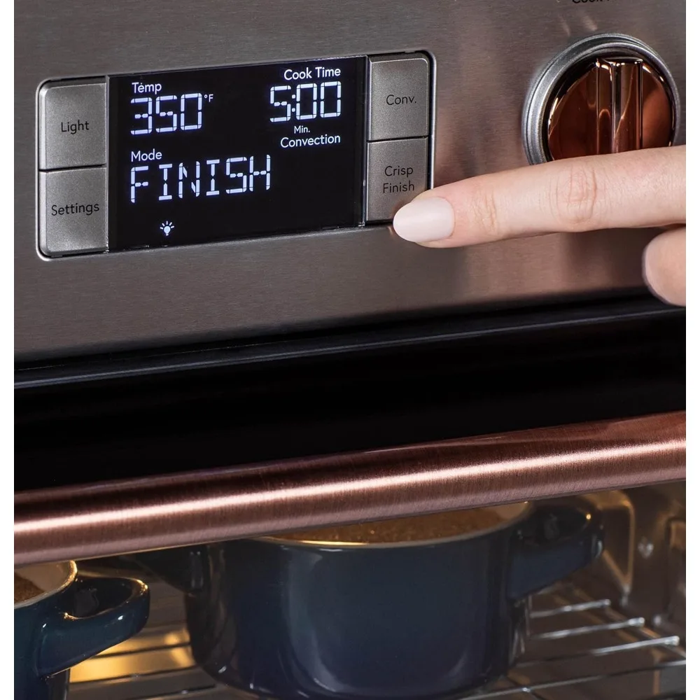 Couture Oven with 14 essential cooking modes,  WiFi & Smart Connected, Voice Control, Countertop Small Appliances, Steel Silver 5