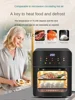 Tqh Visual Air Fryer Household Large Capacity Oven Microwave Oven All-in-One Machine 3