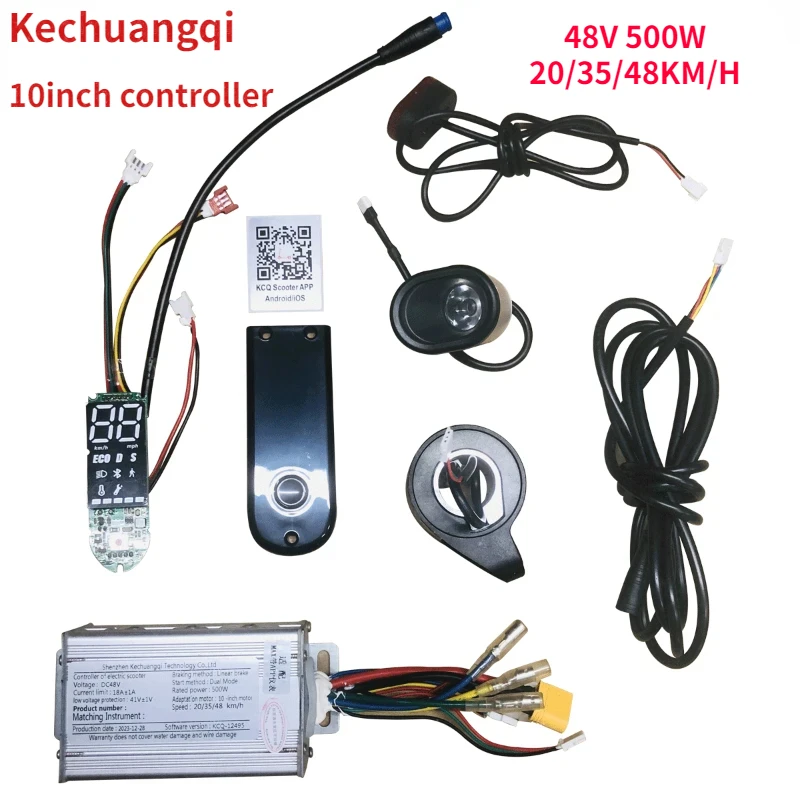 

48 в 500 Вт 18A Kechuangqi контроллер скутера 10 дюймов X-Play Max FOSTON DIGMA Board Matherboard brake отображает максимальную скорость 48 км/ч