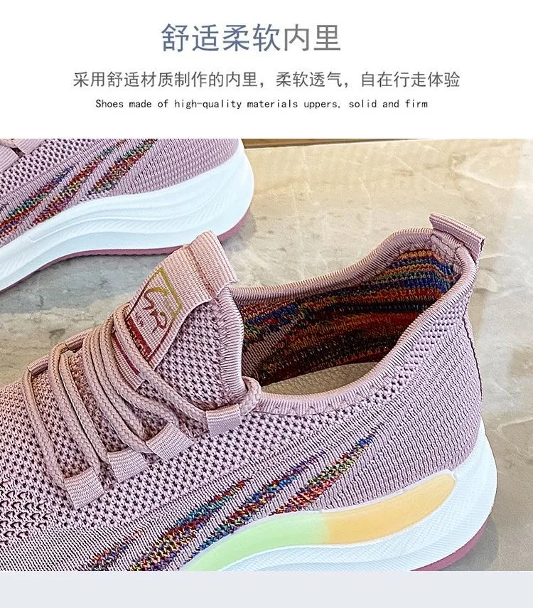 Woman Summer Sneakers Female Walking Jogging Trainers Sports Shoes Woman Casual Breathable Shoes Size 36 to 41