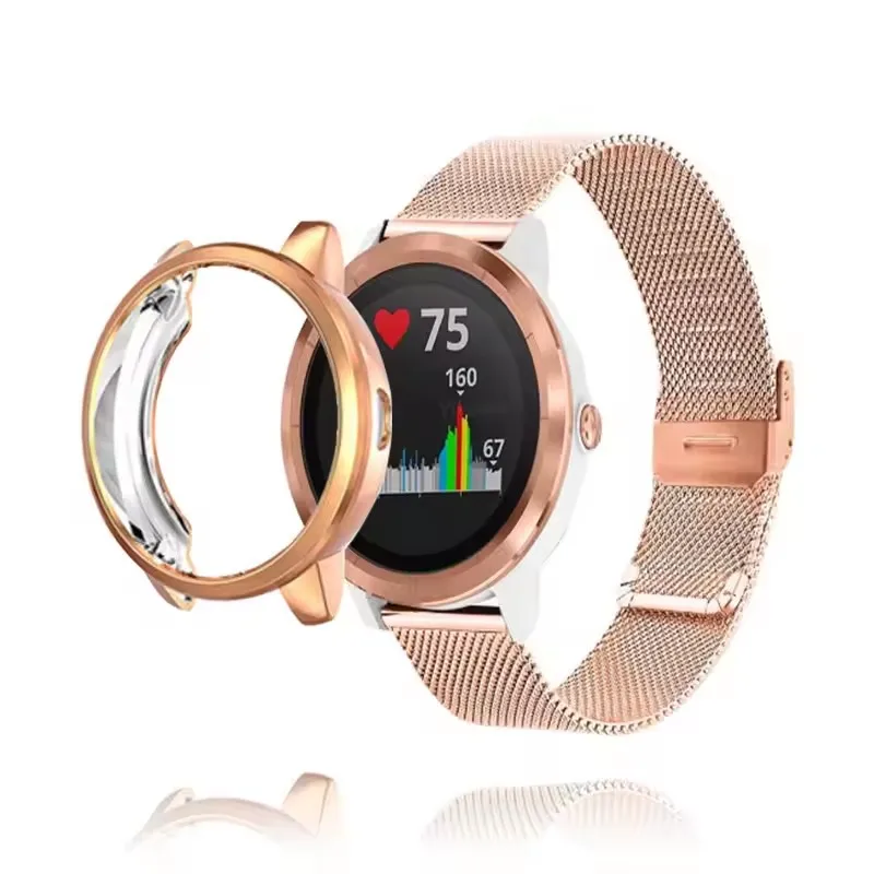 Versatile Watch Strap with Case and TPU Screen Protector