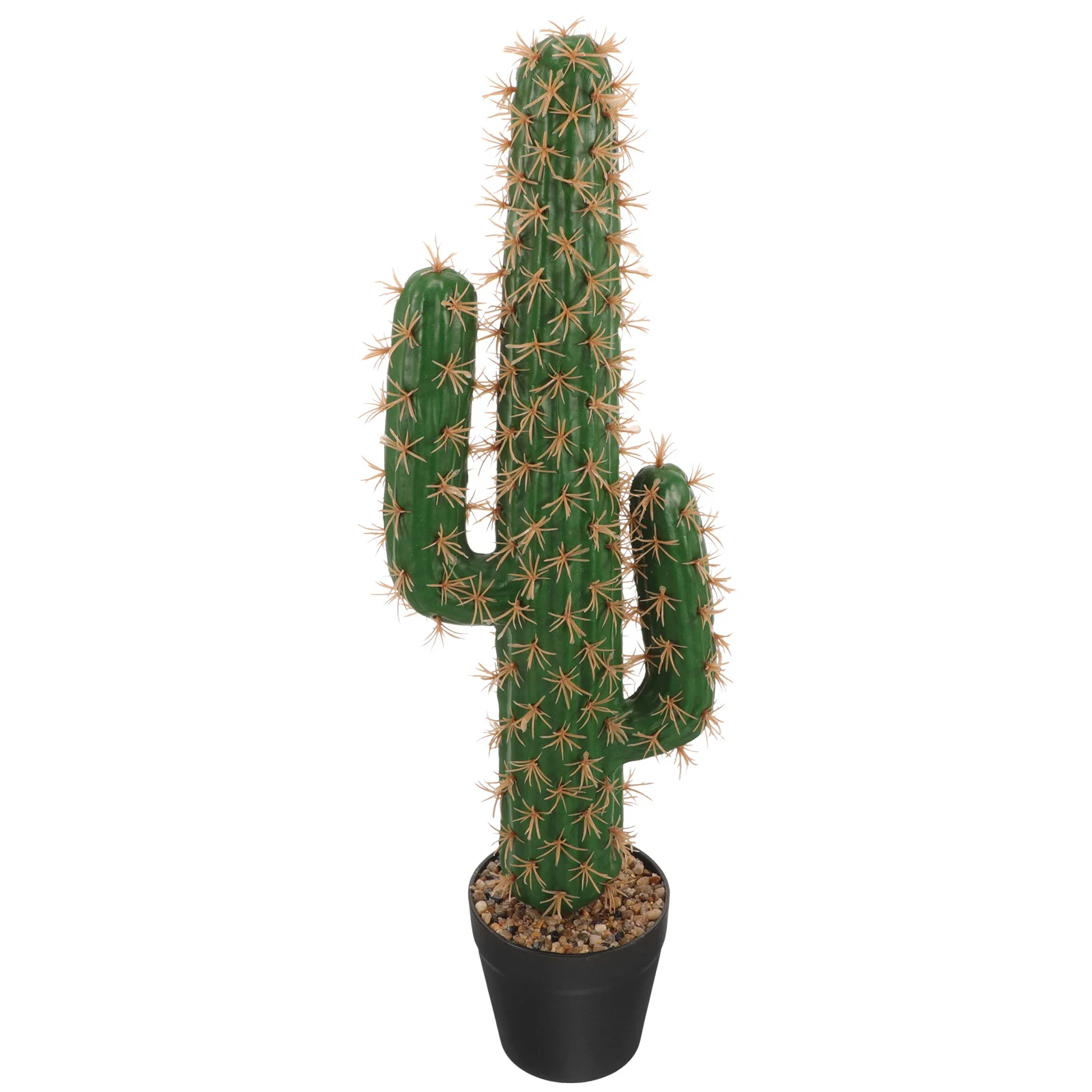 

Artificial Cactus Statue Big Cactus in Pot Simulation Plant Bonsai Tropical Plant Decoration