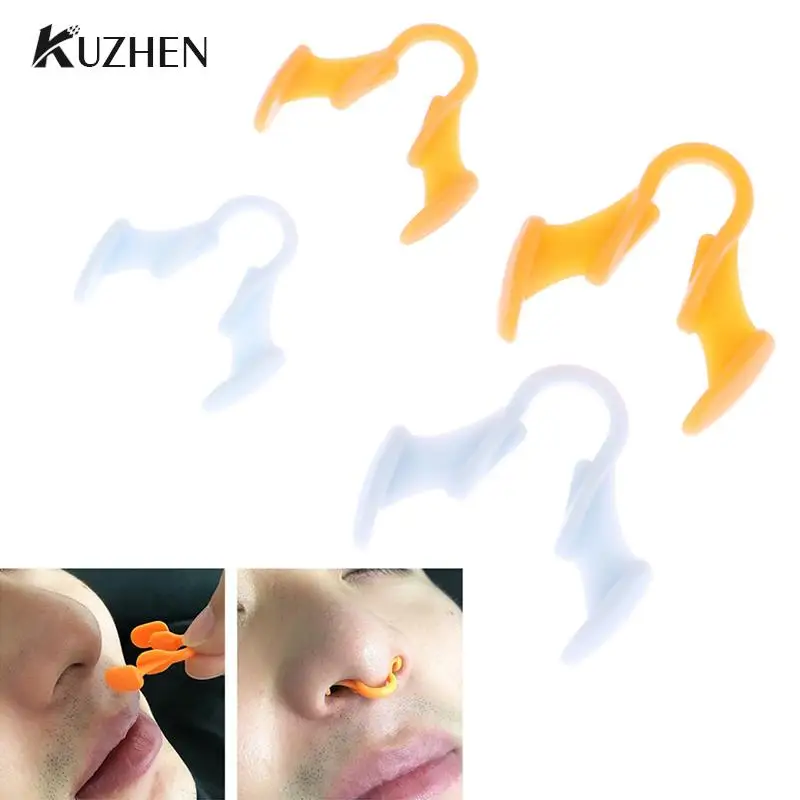 

1Pc Silicone Anti-Snoring Corrector Snore Prevention Gadget Women's Anti-Snore Device Snore Elimination Nose Clip