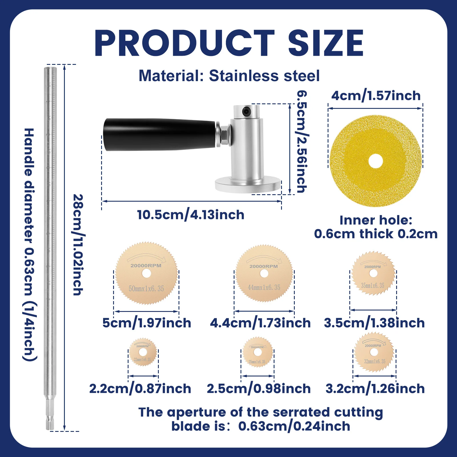 Stainless Steel PVC Pipe Inside Cutter Depth Adjustable Internal Pipe Cutter Tool Labor Saving PVC Tubing Cutting Kit for ABS