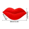 30cm Creative Sale Lip Shaped Pillows Solid Color Cute Soft Plush Home Decoration Throw Pillow Sofa Waist Cushion Valentine Gift 6