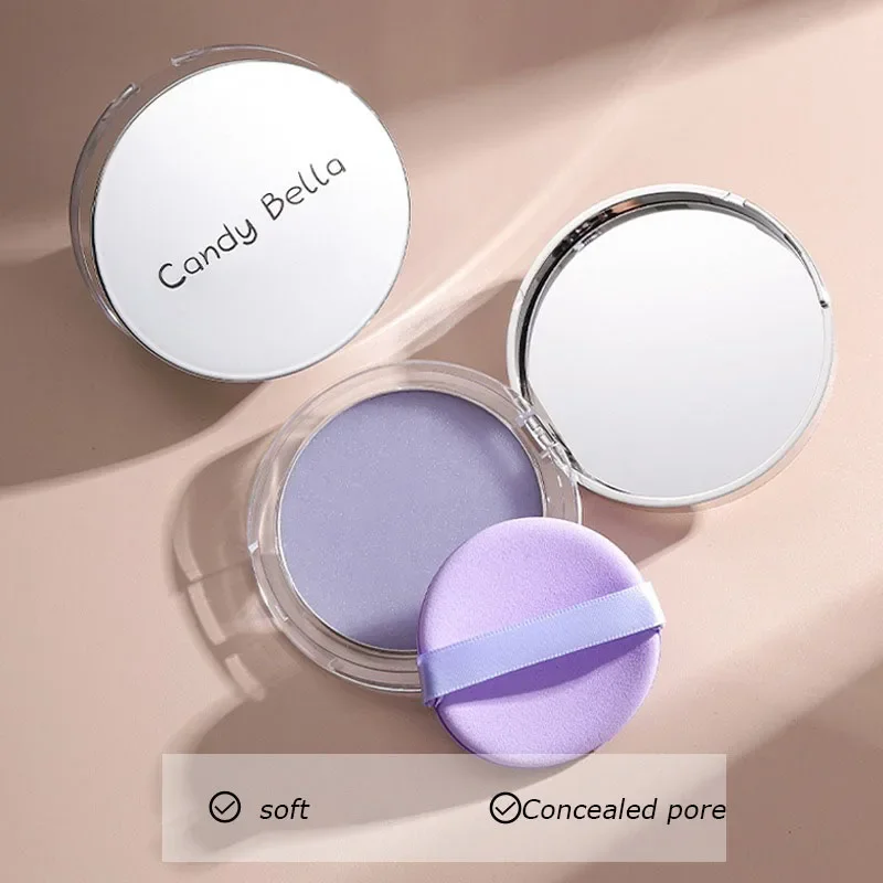 Lavender Makeup Powder Oil Control Setting Powder Smooth Even Complexion Matte Effect Soft Finishing Cosmetics setting powder
