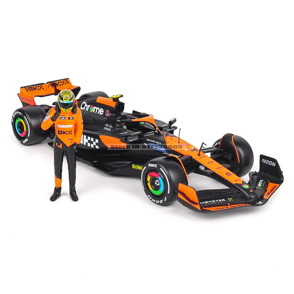 ブラーゴ F1 1/24 マクラーレン MCL38 ケース付 ピアストリ Bburago ブラゴ 1/24 スケール ケース付 2024年 マクラーレン F1