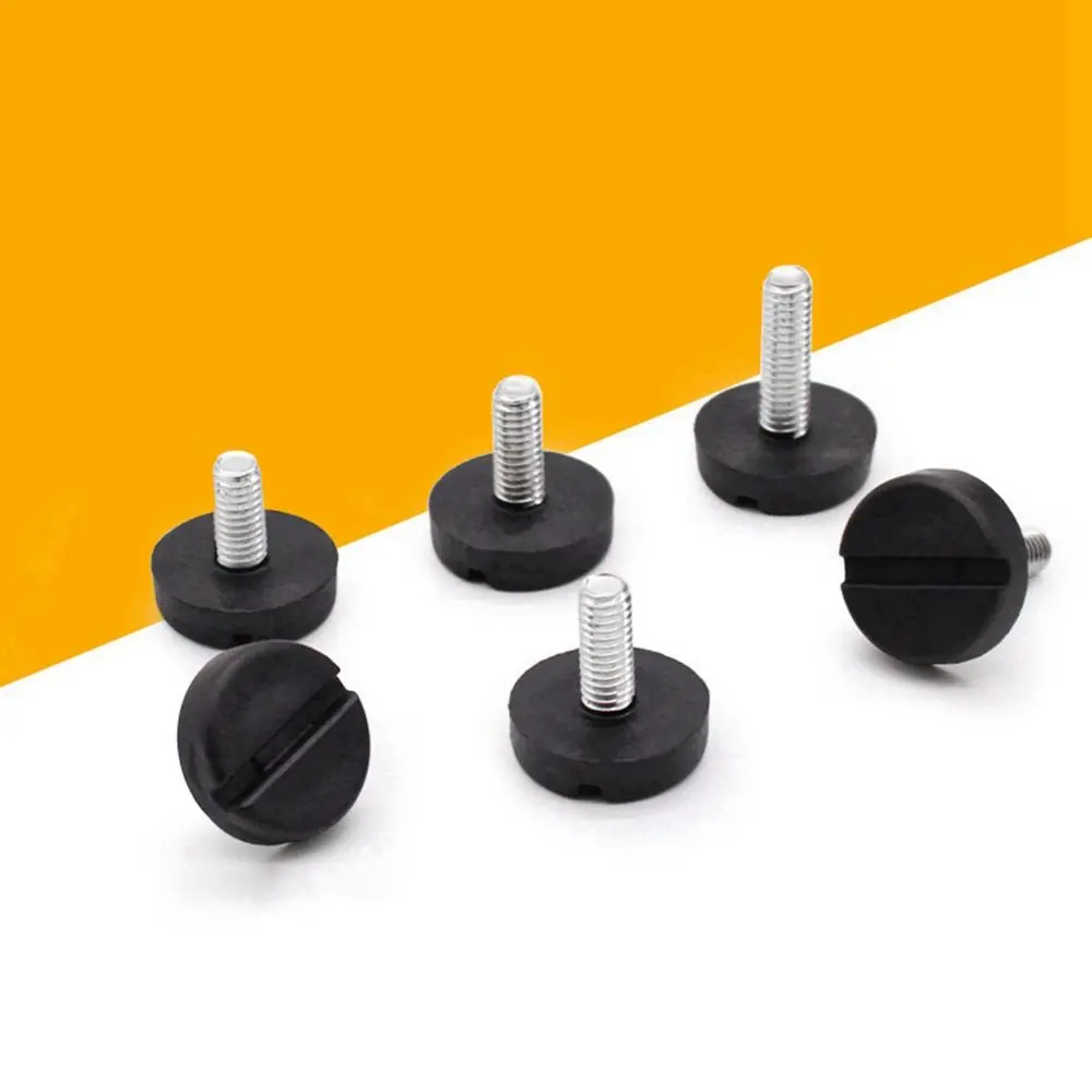 

M6 Screw Metal Table Feet Anti-slip Base Feet Leveler Screw Pads Furniture Accessories Furniture Legs Pad Foot Pad