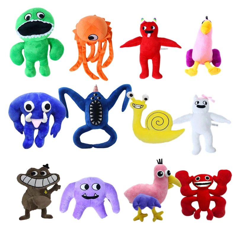 2023 Monster Horror Game Garten Of Banban Plush, 9.8 Jumbo Josh pelúcia  brinquedo para os fãs presente, boneca de figura de animal de pelúcia macia