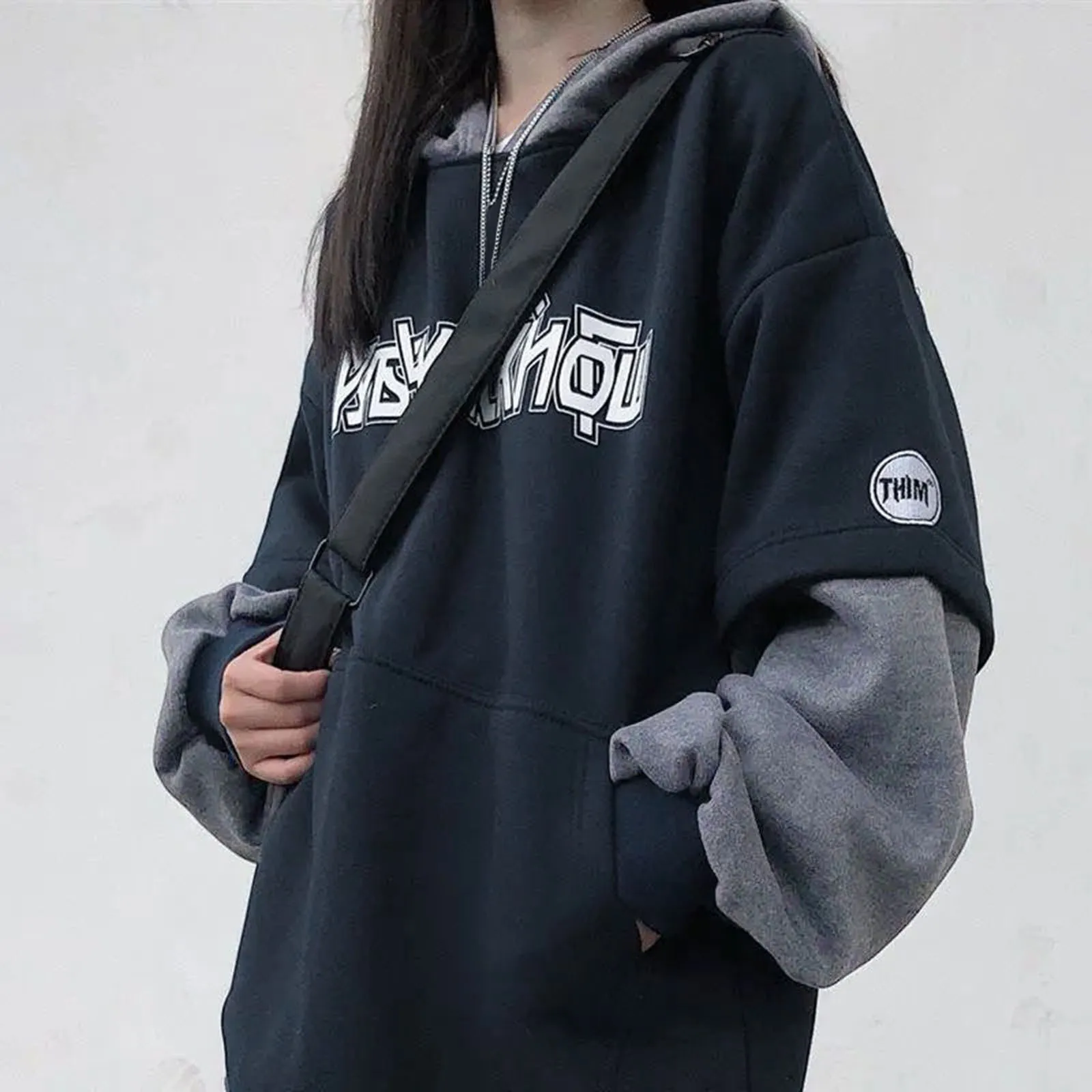 

Fall Clothes Women Woman Sweat Shirt Womens Fall 2022 Hooded Collar Drawstring Sweatshirt Fall Clothes Women Woman Sweat Shirt