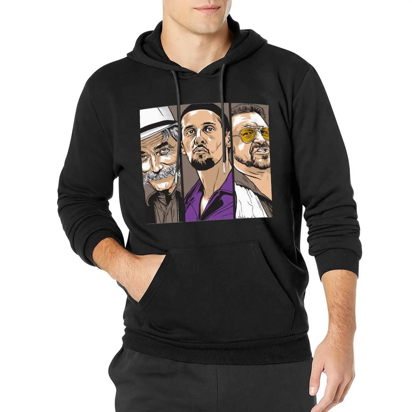 

Joshua Budich Casual Hoodies Unisex The Big Lebowski Y2k Cool Pullover Hoodie Winter Loose Hooded Sweatshirts Oversize Top