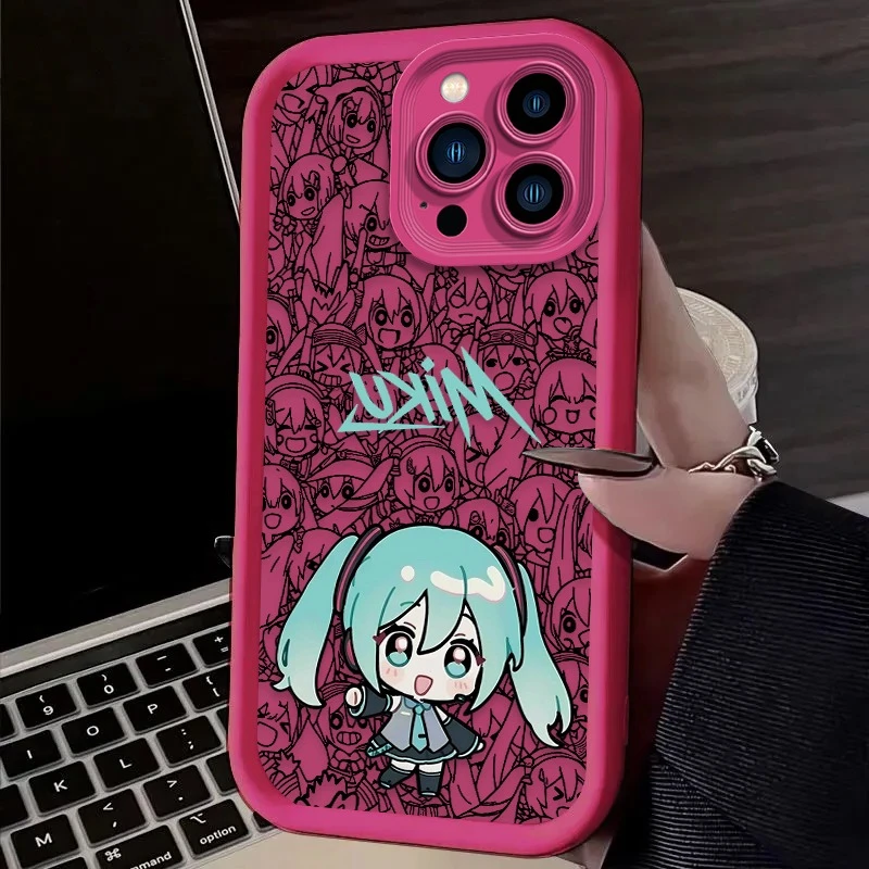 Kawaii Miku Soft Phone Case - Cute & Stylish Protective Cover