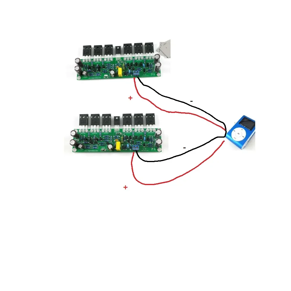 Lusya-placa Amplificadora Mosfet L15 Canais Amplificador Estéreo Par 300w 8r Classe ab Irfp240 Irfp9240 - Image 6