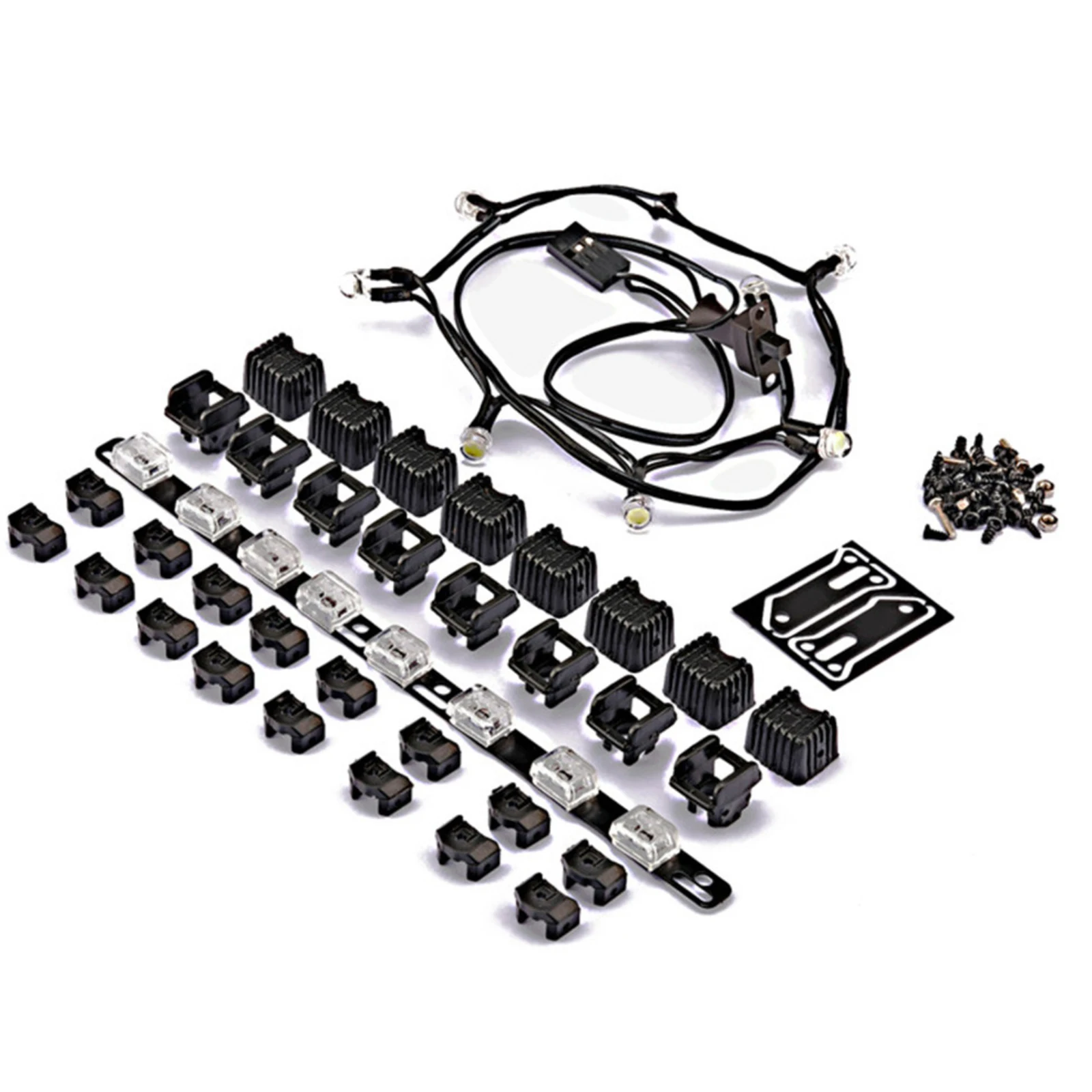 

Super Bright Light Bar RC Car Roof Lamp For Axial SCX10 90046 TRX4 Bronco 1/10 RC Crawler Car Accessories Replace Upgrade Parts