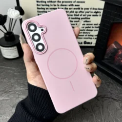 Magsafe Magnetic Slim Case - Universal Design - A05S (Sakura Pink)